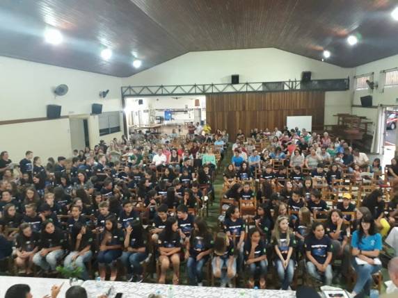 Evento foi realizado no Salão Evangélico da Comunidade São Paulo