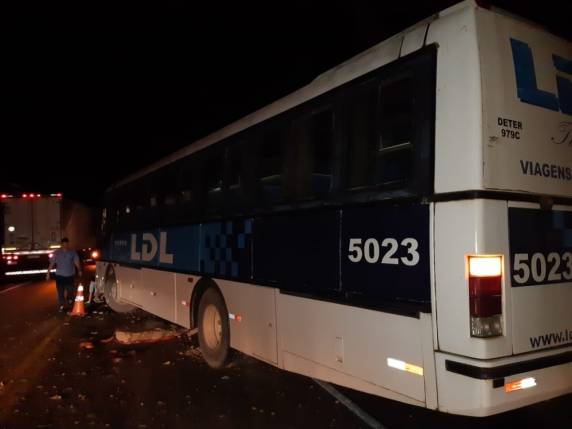 Acidente aconteceu na BR-470, em Apiúna, na noite de quinta-feira