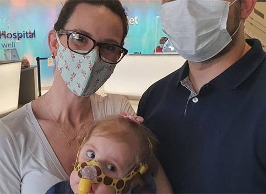 Criança de um ano e nove meses diagnosticada com atrofia muscular espinhal (AME) precisava de droga ainda não liberada no Brasil