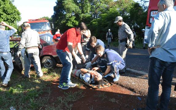 Colisão na rodovia Ijuí-Cruz Alta deixa idosa morta e 3
feridos - foto 3