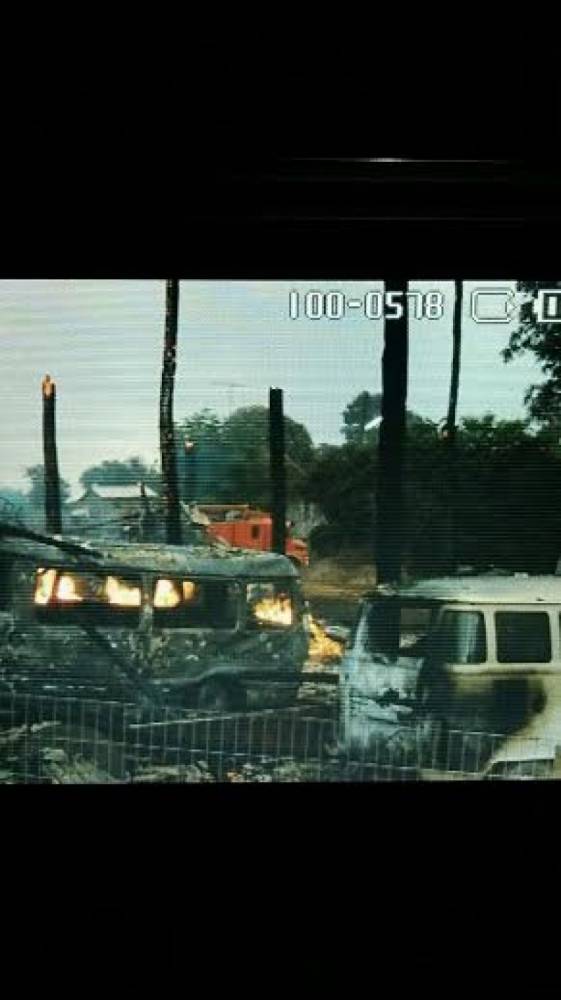 Incêndio de grandes proporções no interior de São Luiz Gonzaga - foto 2