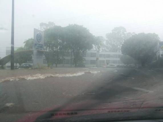 Forte chuva alaga casas em Santa Rosa - foto 3