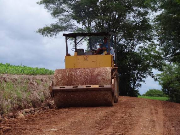 Obras acontecem no interior de Horizontina
