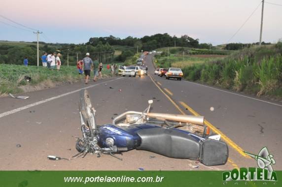Colisão entre motocicletas deixa um morto e duas pessoas gravemente feridas em Tenente Portela - foto 3