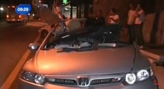 Gessyca, de 22 anos, estava com dois amigos e um deles também morreu
