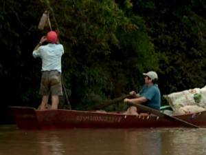 Associação de Pescadores, Emater e 

prefeitura participaram do mutirão