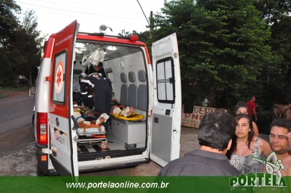 Casal fica ferido em acidente de moto em Tenente Portela - foto 3