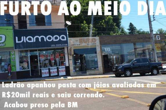 Homem furta em relojoaria no centro da cidade, mas acaba preso em flagrante - foto 3