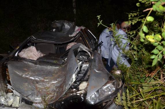 Pai e filho
morrem em acidente em Tio Hugo, no norte do Estado - foto 2