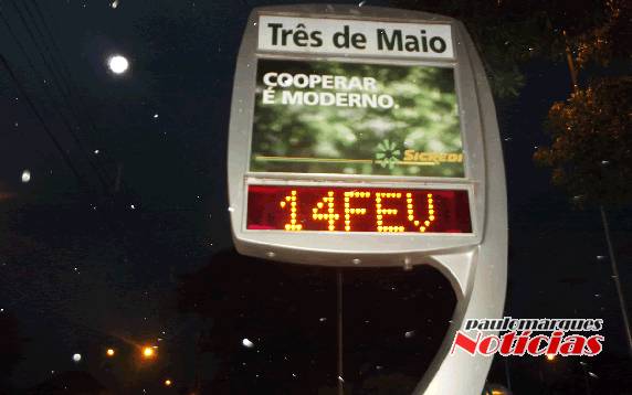 Temperaturas diminuem em Três de Maio - foto 3