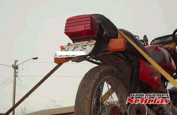 Moto é apreendida com chassis adulterado em Três de
Maio - foto 2