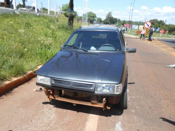 Piloto de
moto fica ferido em acidente na BR 285 em São Luiz Gonzaga - foto 2