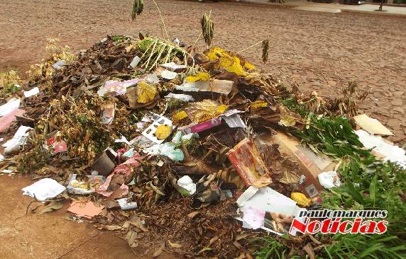 Comunidade do bairro jardim das Acácias pedem providências com lixão da praça - foto 2