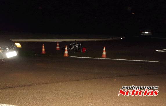 Piloto de moto fica ferido em colisão com 

caminhonete na BR 472 em Três de Maio - foto 2