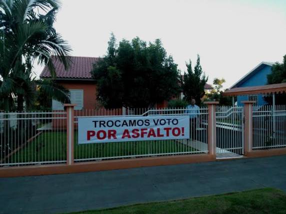 População unida reivindica acesso asfáltico - foto 2