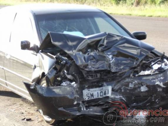 Três 

pessoas ficaram feridas em acidente no trevo de acesso a São Martinho, na BR 468 - foto 3