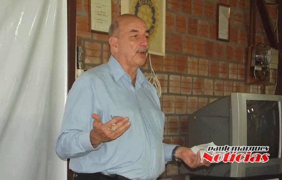 O almoço foi servido na 

sede do Rotary Clube nesta sexta-feira (28)