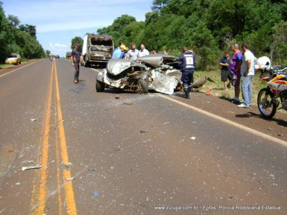 Homem morre em colisão de Fusca e carreta na ERS 344 em Giruá - foto 3