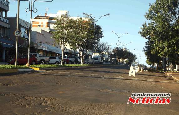Vereador questiona horário para pinturas na principal avenida de Três de Maio - foto 3