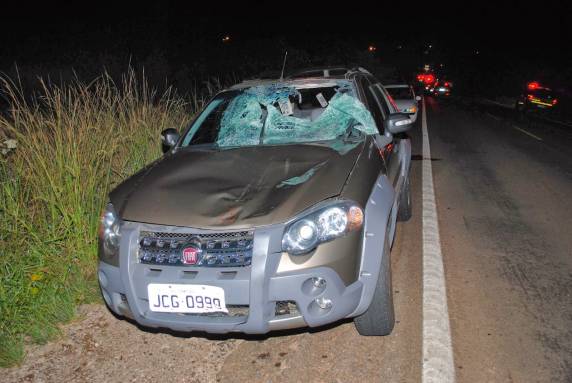 Pedestre
morre atropelado na BR-287, em Santiago - foto 3