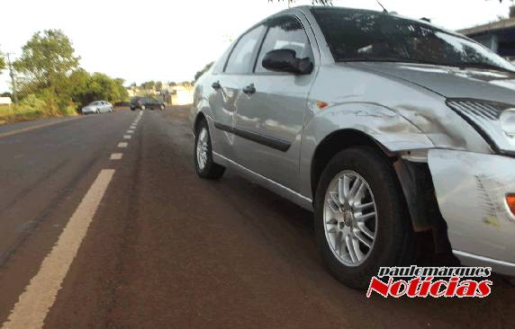 Abalroamento de carro e moto na ERS 342 em Três de Maio - foto 3