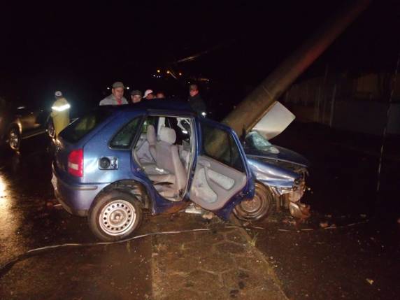 Acidente na Avenida Ipiranga deixa jovem ferido, em Santo Ângelo - foto 2