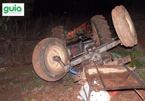Tragédia no
interior de Crissiumal. Jovem morreu em acidente com trator em Linhas Meireles - foto 3