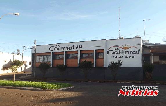 Parabéns Rádio Colonial AM, parabéns Três de Maio