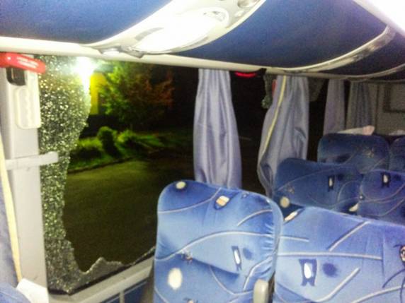 Ônibus da empresa Planalto sofre tentativa de assalto em 

Santo Ângelo - foto 2