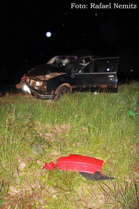 Três homens ficam feridos em acidente na ERS 168 entre Bossoroca e Santiago - foto 3