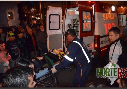 Grave acidente no centro da cidade de
Sarandi - foto 3