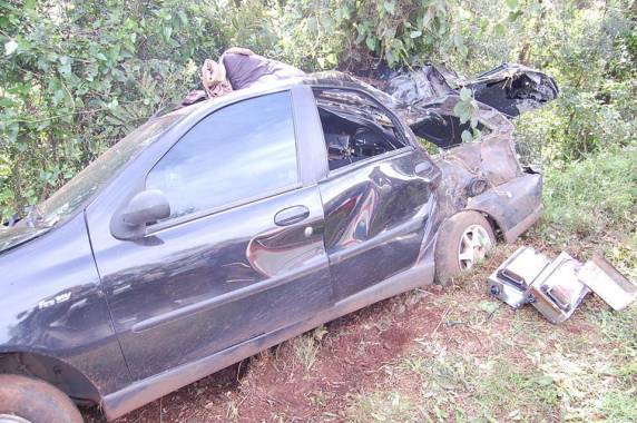 Duas mulheres ficaram feridas em acidente na BR 472 em Santa Rosa - foto 3