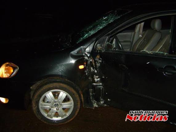 Piloto de moto fica ferido em colisão com automóvel na RSC 472 - foto 2
