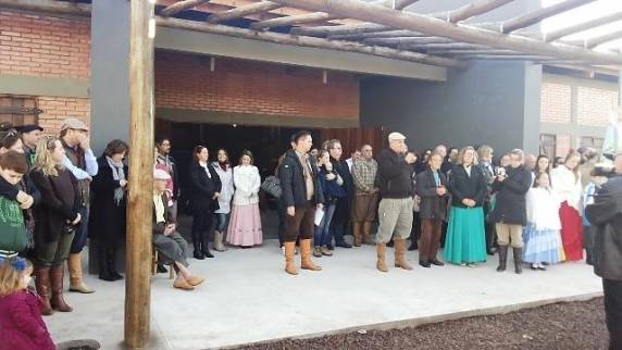 Cavalarianos são homenageados ao concluir cavalgada desde São Sepé - foto 2