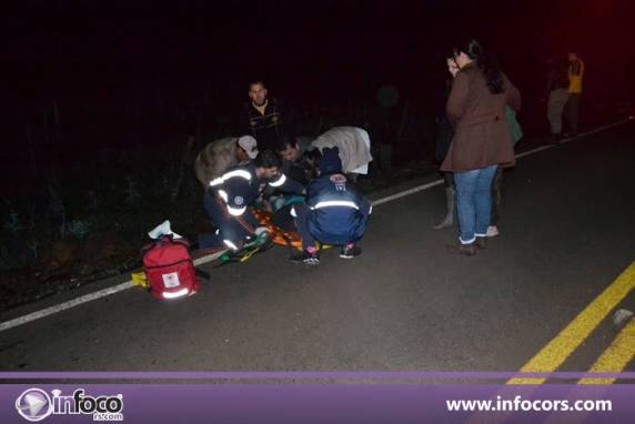 Capotamento deixa jovem ferido na ERS 591 em Ametista do Sul - foto 3