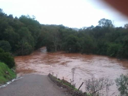 Rio Buricá transborda na 

região - foto 2