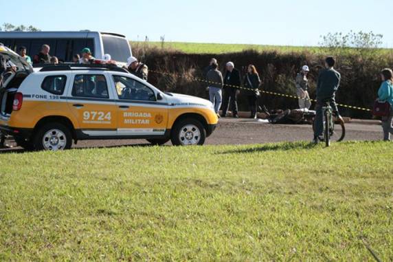 Servidor público de Santo Cristo morre em acidente que envolveu uma moto e um micro-ônibus - foto 2