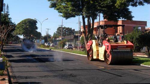 Obras de recapeamento no centro exigem compreensão dos motoristas - foto 3