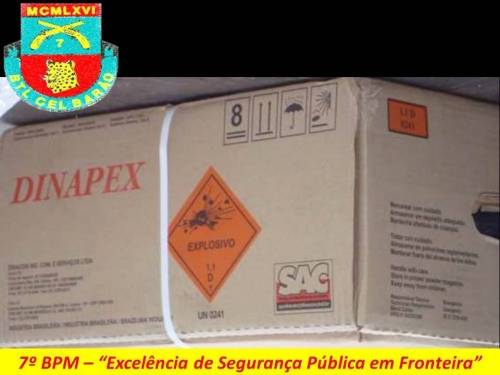 Sétimo BPM fez a maior apreensão de explosivos da história da região - foto 3