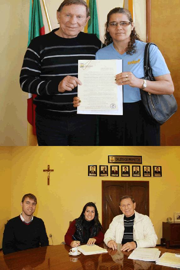 Executivo e Legislativo
assinam convênios com entidades - foto 2