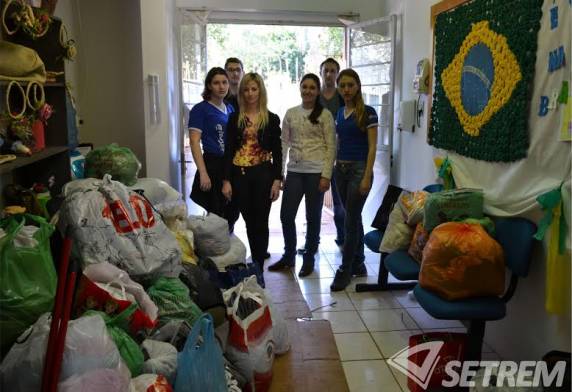 Entrega foi realizada para a Assistência Social de 

Porto Mauá na manhã de sábado