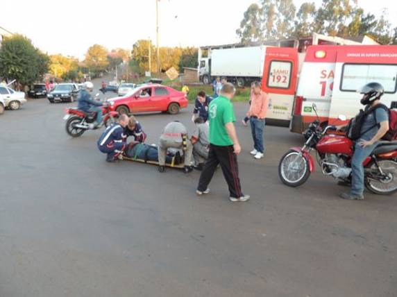 Acidente em Santa Rosa deixa
ciclista ferido - foto 2