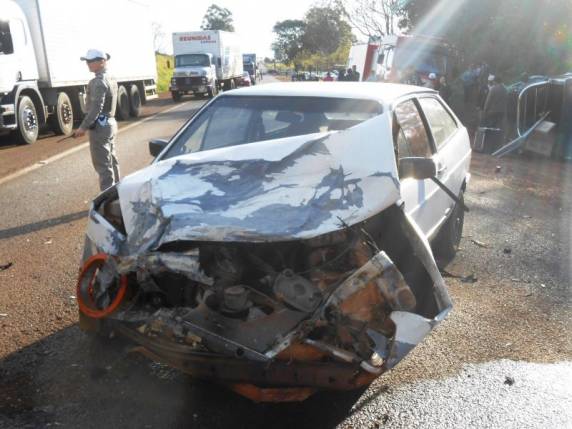 Caminhonete capota depois de colisão na BR-285 em São Luiz Gonzaga - foto 2