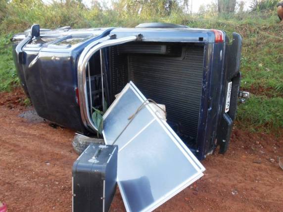 Caminhonete capota depois de colisão na BR-285 em São Luiz Gonzaga - foto 3