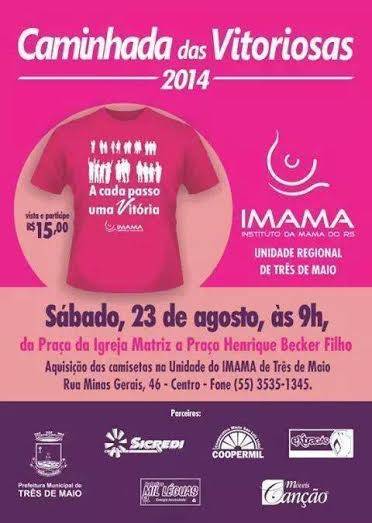 Evento ocorre no dia 23 de agosto