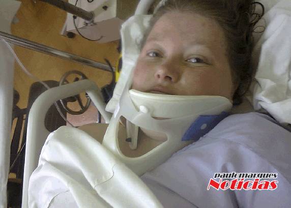 Mulher vítima de atropelamento em Três de Maio, encontra-se em observação no HSVP - foto 2