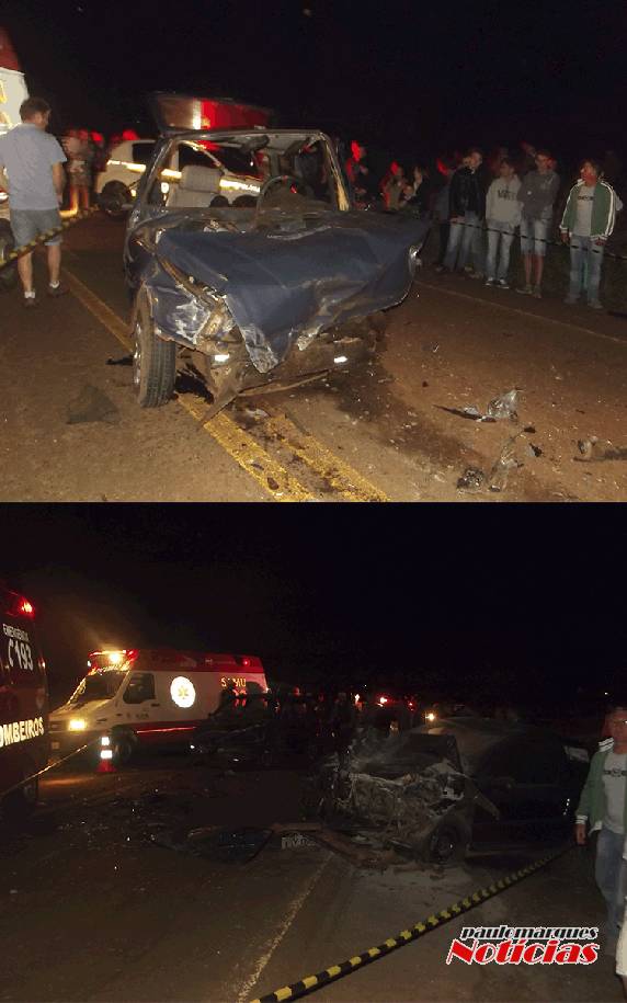 Acidente envolve três automóveis e uma pessoa morre, no Km 06 em Três de Maio - foto 3