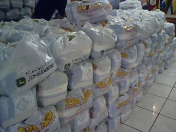 Hospital foi beneficiado com 600 kg de alimentos não perecíveis