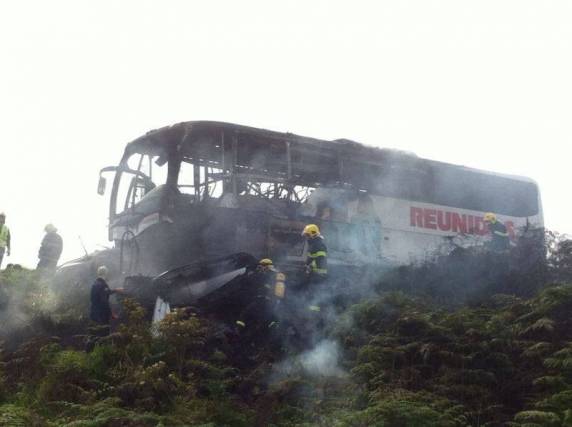 Ônibus São Paulo / Santa Rosa se envolve em
grave acidente com vítima fatal - foto 3