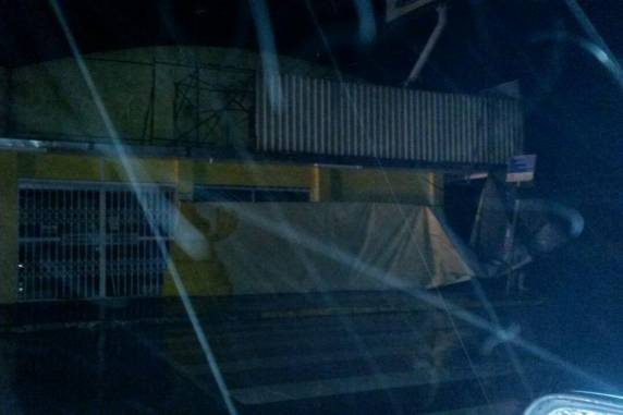 Ventos provocaram destelhamentos parciais em São Borja, na fronteira